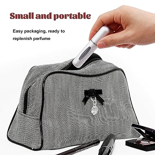Perfume Atomiser,5ML Perfume Atomiser Refillable Bottles,Travel Perfume Atomiser Refillable,Portable Mini Travel Perfume Atomiser,Empty Spray Bot