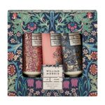 William Morris At Home Dove & Rose White Iris & Amber Hand Cream Set | Shea Butter & Essential Oils | Vegan Friendly | Travel Friendly Sizes | 3