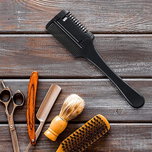 Razor Comb Hair Thinner Comb Hair Styling Razor Comb Hair Cutter Razor Comb Cutting Scissors Double Sided Hair Styling Razor Comb Tool for Hair C