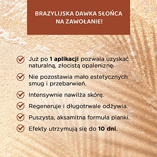 Eveline Cosmetics Brazilian Body Express Body Foam Bronzing, 150 ml