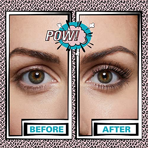 Makeup Revolution, 5D Lash Pow Mascara, Volumusing & Lengthening Formula, Black, 12.2ml