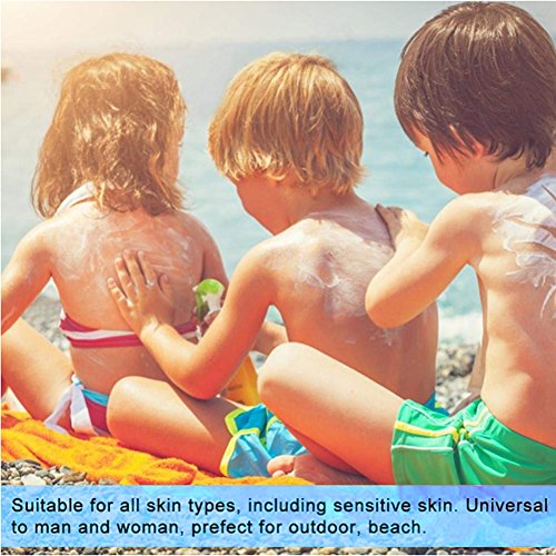SPF50++ 40ml Moisturising Sunscreen,Face and Neck Whole Body Sun UV Radiation Protection Cream, Sunblock Whitening Non Grease Lotion