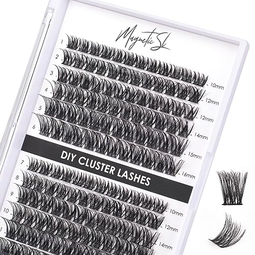 False Eyelashes, 10 Pairs False Eyelashes with Eyelash Glue Multipack Natural looking False Eyelashes Soft Reusable Fluffy Full Lashes Black Stri