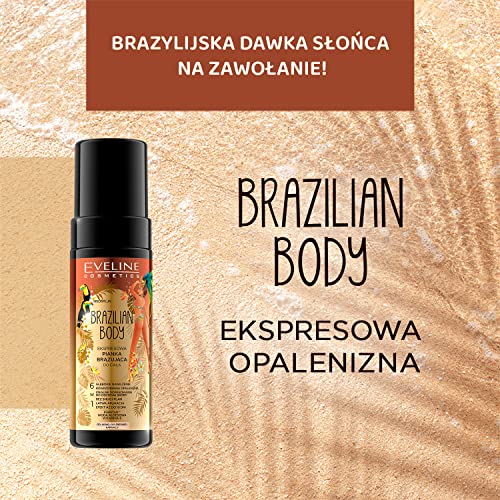 Eveline Cosmetics Brazilian Body Express Body Foam Bronzing, 150 ml