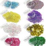 Glitter Make Up 8 Set (UK COMPANY) Festival Glitter Body Glitter Halloween Glitter Festival Glitter