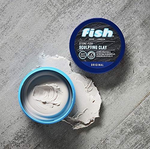 FISH Original Stone Fish Sculpting Hair Clay, 70ml , BA-FISOR4905A