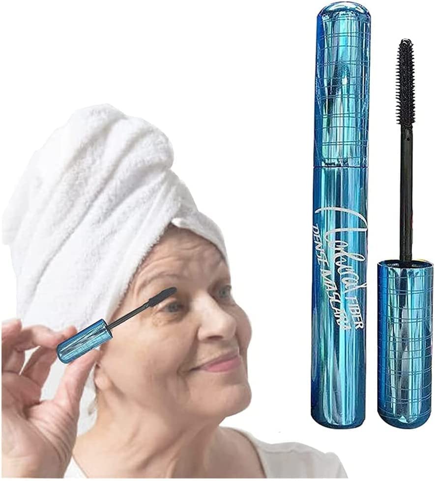 Mascara for Older Women Primelash Mascara for Seniors with Thinning Lashes Lengthening Volumizing Pro-Age Eyelash Growth Serum for Mature Women w