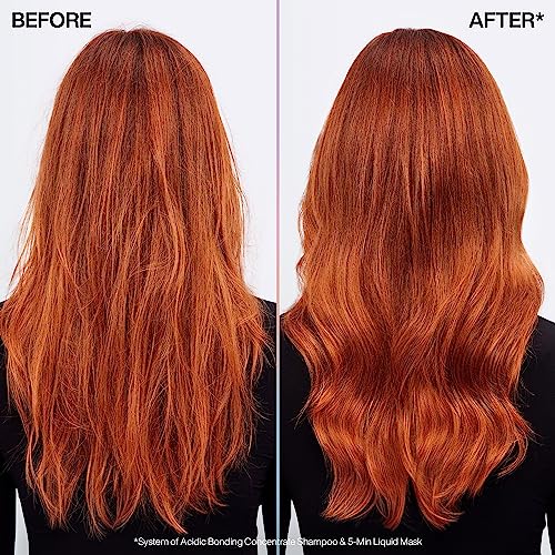 REDKEN Acidic Bonding Concentrate, 5-Minute Liquid Hair Mask, Bond Repair and Ultra Hydration, For Dry & Over-Processed Hair, 250ml