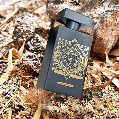 Intenso Oud for Happiness I Edp100ml | Lavender, Saffron, natural Oud Wood, Spicy, oriental | Long Lasting Great Sillage | Unisex Perfumes For Me